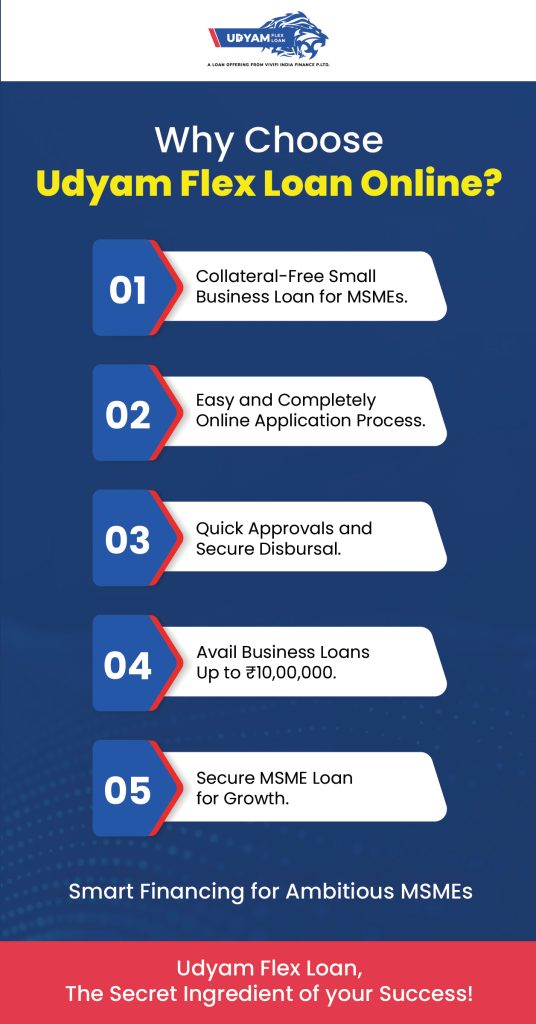 Why Choose Udyam Flex Loan Online